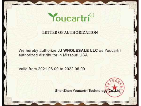 Youcartri Letter of Authorization for JJ WHOLESALE LLC